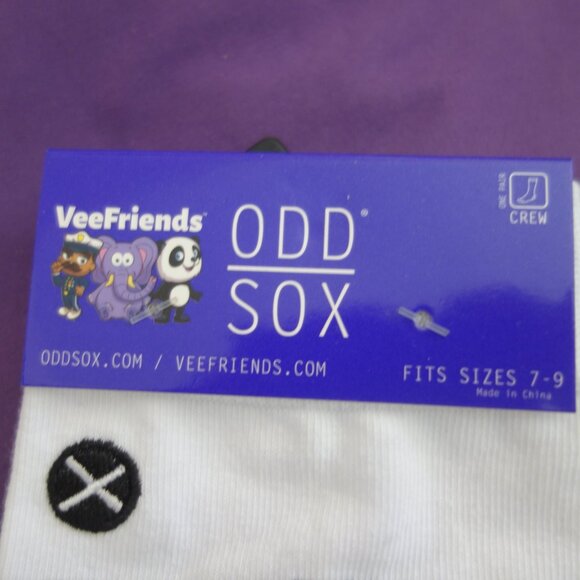 VeeFriends ODD SOX Arbitraging Admiral Size 7-9 Fun Socks *New with Tags* - Picture 4 of 6